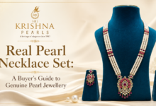 Real Pearl Necklace Set